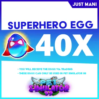 Superhero Egg