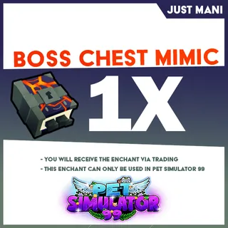 Pet Simulator 99 Boss Chest Mimic