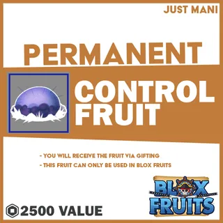 Blox Fruits Permanent Control Fruit