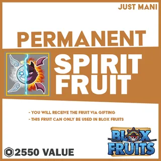 Permaent Spirit Fruit