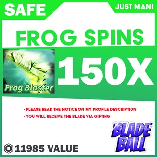 Frog Spins Blade Ball