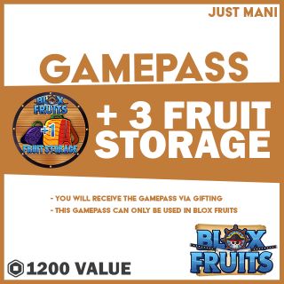 1 Fruit Storage Value - Blox Fruits