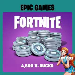 4500 vbucks INTO YOU ACCOUNT