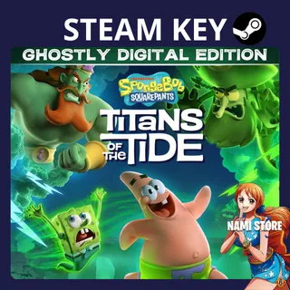 SpongeBob SquarePants: Titans of the Tide Ghostly Digital Edition 🌎 GLOBAL STEAM KEY⚡FAST DELIVERY