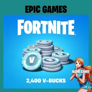 2400 vbucks INTO YOU ACCOUNT