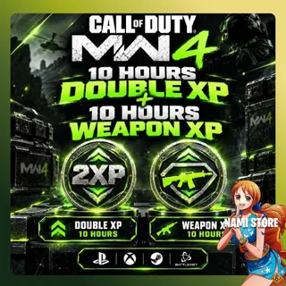 MW4 - 10 Hours Double XP + 10 Hours Weapon XP