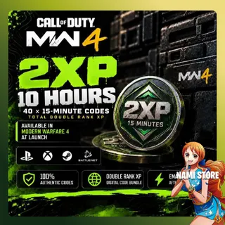 COD MW4 - 10 Hours Double XP Boost