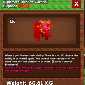 Rbh carnival elephant