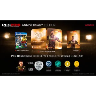 PES 2016 Physical Anniversary Edition Pack DLC