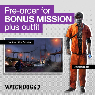 Watch Dogs 2 Zodiac Killer Mission Dlc Playstation 4 Ps4 - roblox watch dogs outfit