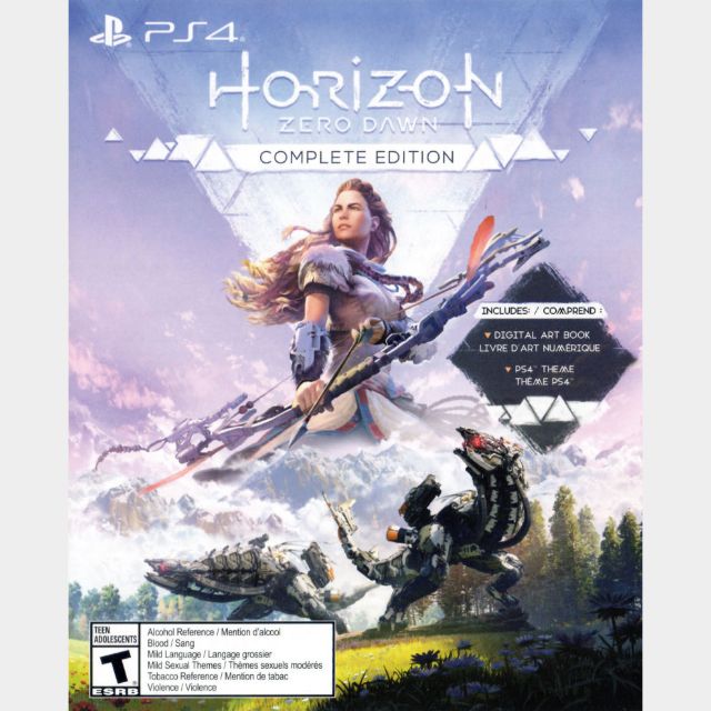 Horizon Zero Dawn Compleate Edition Digital Content PS4 Games Gameflip