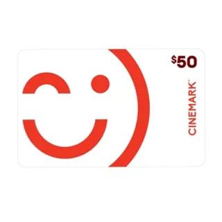 Cinemark $50 gift card