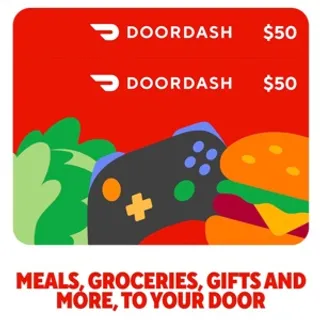 Door Dash $100 gift card