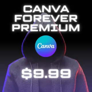 Canva Premium Forever Plan / $9.99