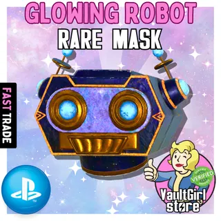 Glowing Robot Mask - PS4/PS5
