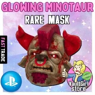 Glowing Minotaur Mask - PS4/PS5