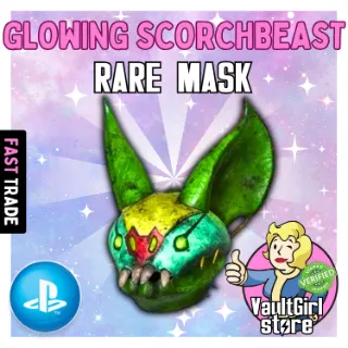 Glowing Scorchbeast Mask - PS4/PS5