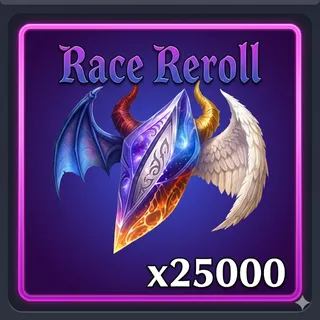 race rerolls