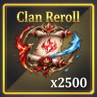 clan rerolls