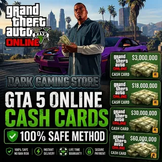 No Need Your Login/GTA 5 Enhanced & Legacy Money/30 Million/100% Safe / No Suspend / Guranteed / Only PC