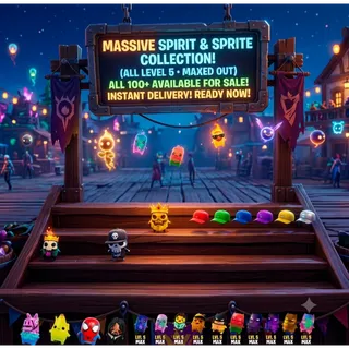 ALL LVL 5 SPRITES FORTNITE FOR SALE