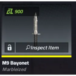 M9 Bayonet Marbleized - Counter Blox