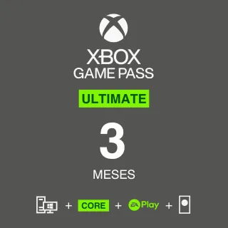 Xbox Game Pass Ultimate 3 Months LATAM (Stackeable)