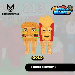 Burguro And Fryuro | Gold | 187M/s