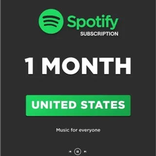 Spotify 1 Month USA DIGITAL KEY 🔑 