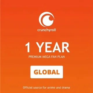 Crunchyroll Megafan 12 months 