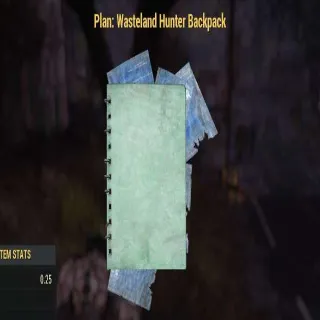 Plan: Wasteland Hunter Backpack