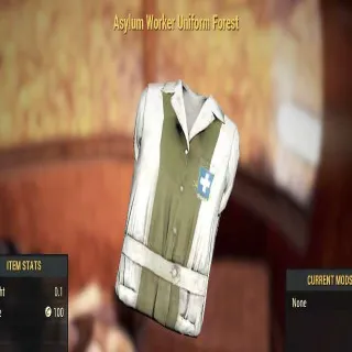 Asylum Worker Uniform Forest