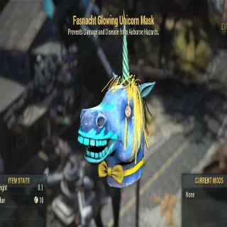 Glowing Unicorn Mask