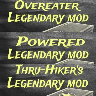 5xOE 5xAP 5xThru-hikers mods.