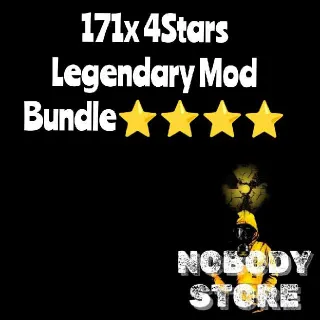 171x 4Stars Legendary Mod Bundle⭐⭐⭐⭐