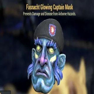 Glowing Captain Mask