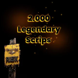 2.000 Legendary Scrips