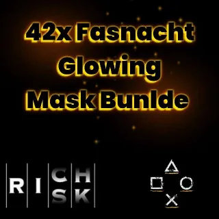 42x Glowing Mask Bunlde