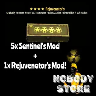 5x Sentinel's Mod+1x Rejuvenator's Mod!