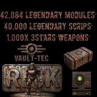 42.084 Legendary Modules 40.000 Scrips