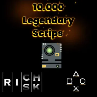 10000 Legendary Scrips.