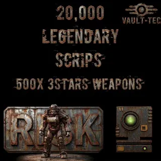 20.000 Legendary Scrips