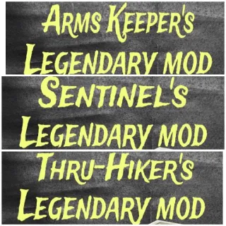 15x Legendary Mod Bundle