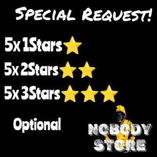 Special Request Stars.