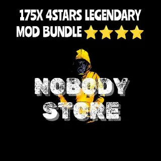 175x 4Stars Legendary Mod Bundle⭐⭐⭐⭐