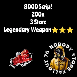 8000 Scrip.200 Weapon.