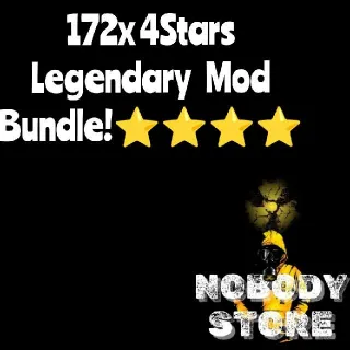 172x 4Stars Legendary Mod Bundle⭐⭐⭐⭐