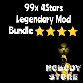 99x 4Stars Legendary Mod Bundle⭐⭐⭐⭐