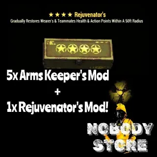 5x Arms Keeper's Mod+1x Rejuvenator's Mod!