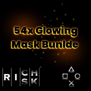 54x Fasnacht Glowing Mask Bundle.